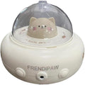 Interactive Cat Toy for Indoor Cats, Automatic UFO Kitten Toy with 360° Rotating Feathers and Bell, Hands-Free Electronic Teaser Toy, Stimulates Hunting Instincts, Multi-Cat Friendly