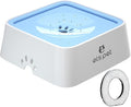 ELS PET No Spill Dog & Cat Bowl - 70oz/2L Large Capacity Travel Water Dispenser (Blue)