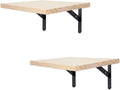 2 Pack Wall Mounted Cat Climbing Step Shelf Cat Hideaway Platform Climber Wooden Cat Step Cat Wall Furniture for Indoor Cat Playing Jumping Lounging 7.87 x 9.84 Inch / 20 x 25cm