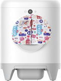 Curtain for Self Cleaning Cat Litter Box,Reduces Cat Litter Bounce, Stops Odors from The Litter Box Self Cleaning (Red)