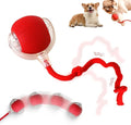 Interactive Cat Toys Balls, 2026 New Dog Toy Interactive Rolling Dog Ball, Motion Activated Cat Balls with 360° Smart Automatic Rolling Moving for Bored Kitten Pet Cats Dogs (Red)