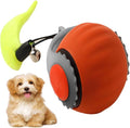 2 Pack Automatic Moving Dog Toy Ball,Smart Interactive Cat Toy Ball with Tail&Interactive Sensor,(2Packs Orange)