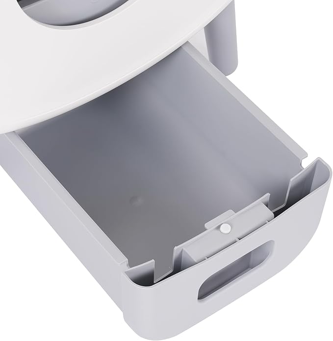 Smart Cat Litter Box,Detachable Self Cleaning Cat Litter Box, Smart Kitten Litter Box for Multiple Cats with APP Intelligent Detection for Bentonite Litter, Tofu Litter 21.65 * 19.68 * 26.18"