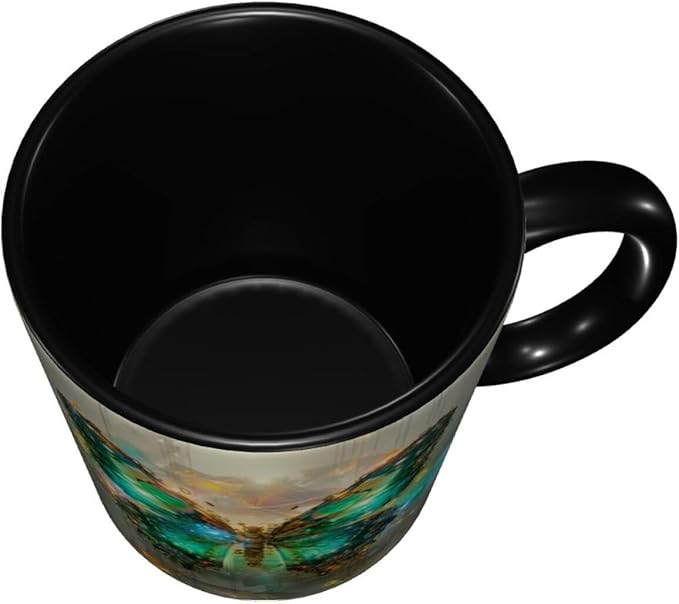 Butterfly Coffee Mug 11 OZ Ceramic Tea Cup Novelty Mugs Funny Coffee Cups with Handle