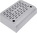 Cat Ramp for Litter Box Step, Self Cleaning Cat Litter Box Ramp Trapper with Storage Double Layered, Small Step Pedal Stool with Filter Function Steps for Small & Elderly Cats(Gray 11.8"x 7.87"x 3.3")