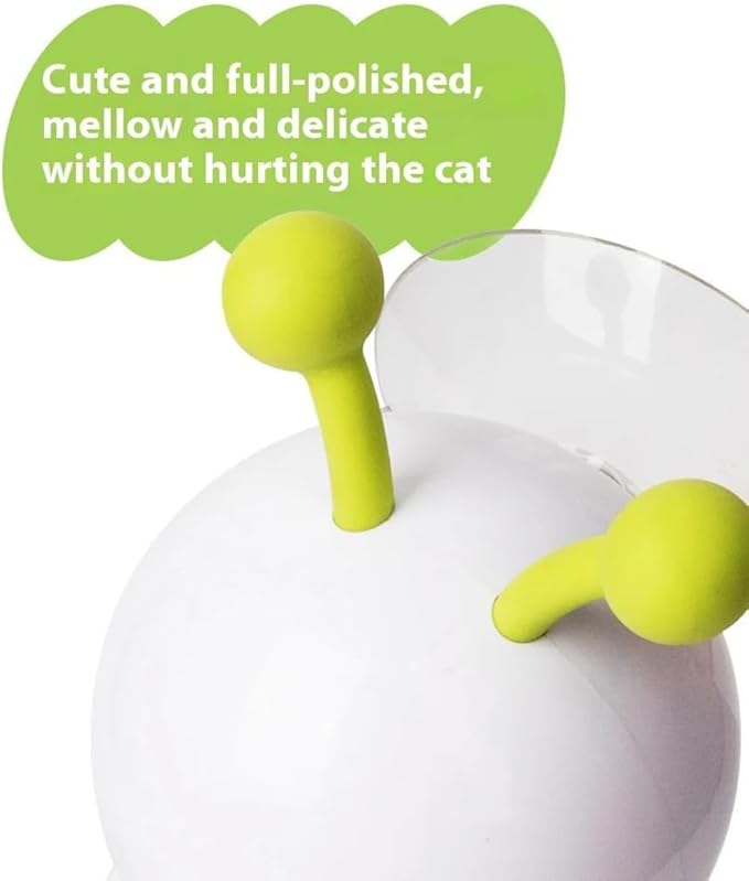 Caterpillar Cat Toy,Interactive Smart Cat toy, Rechargeable Motion Activated Cats Toys, Bite Resistant, Automatic Kitten Toys for Bored Cats for All Ages Indoor Cat (Cat Toy+4 Green Tails)