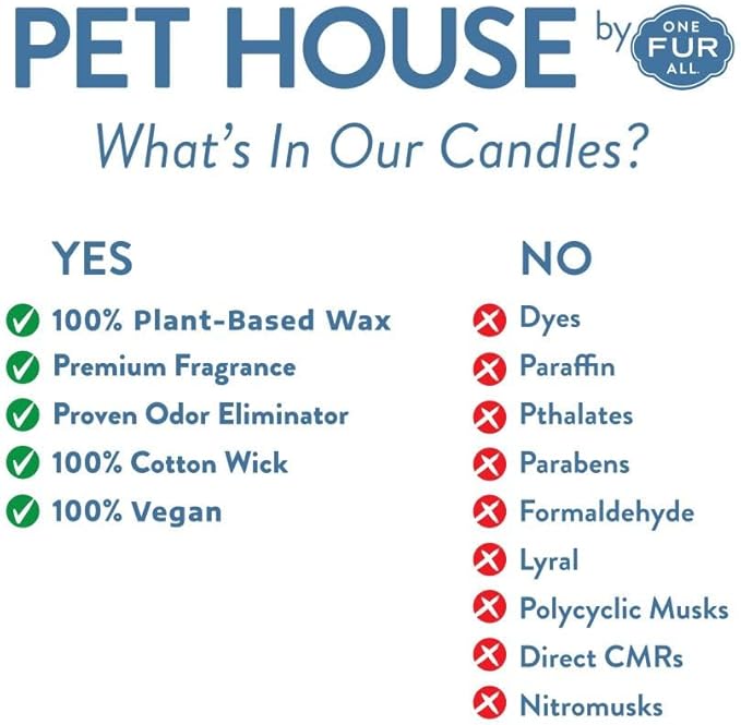 Pet House Mini Candles for Pet Odor Made with Natural Soy Wax, Plant Based, Dog and Cat Friendly Scented, Apple Cider Pack of 3