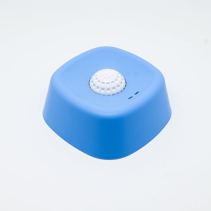 Slow Feeder Dog Bowl with Ball, Anti-Slip for Dogs Cats, Interactive Licking Toy for Liquid Treats Yogurt Bone Broth, Puppy Post Surgery Feeding Supplies (Blue)