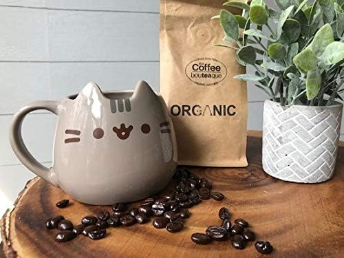 Enesco 6002676 Name is Mud “Pusheen Sculpted Mug, 16 oz., Multicolor