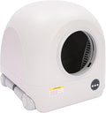 Self-Cleaning Litter Box for Large Cats, Automatic Smart Litter Box with APP/WiFi Control, Odor Elimination & Safety Protection, Scoop-Free Design Includes Litter Bag