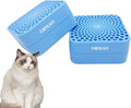 Cat Litter Deodorizer, Odor Eliminator for Pets, 10-Year Long-Lasting & Unscented, 99% Effective Air Freshener for Litter Box, Dog Bed, Cat litter box, Car & Closet (2-Pack)