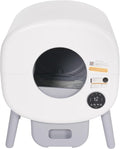 Smart Cat Litter Box,Detachable Self Cleaning Cat Litter Box, Smart Kitten Litter Box for Multiple Cats with APP Intelligent Detection for Bentonite Litter, Tofu Litter 21.65 * 19.68 * 26.18"