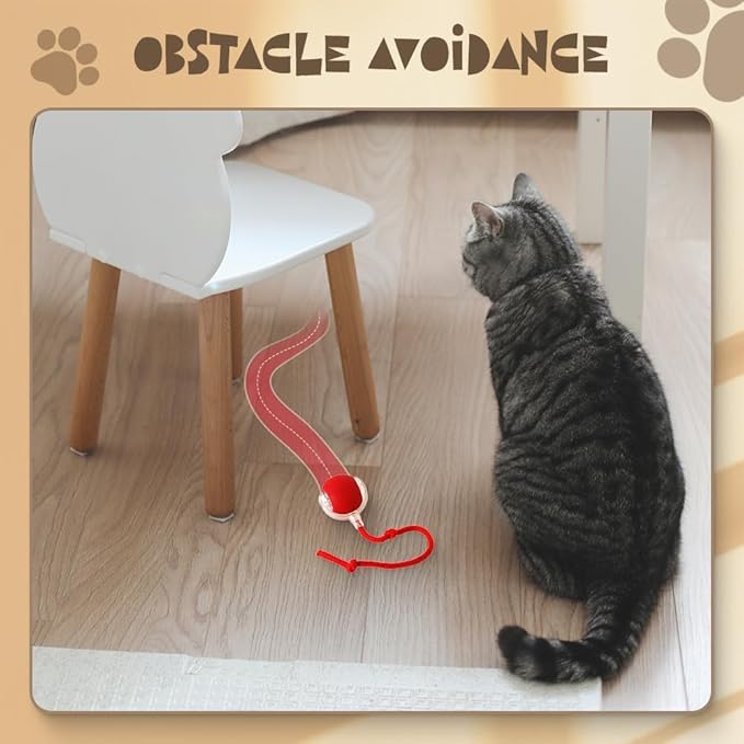 Interactive Cat Toys Balls, 2026 New Dog Toy Interactive Rolling Dog Ball, Motion Activated Cat Balls with 360° Smart Automatic Rolling Moving for Bored Kitten Pet Cats Dogs (Green)