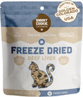 Smart Cookie Beef Liver Freeze Dried Cat Treats – Single Ingredient, High-Protein Snacks for Picky Cats – 100% Pure Beef Liver, No Fillers or Additives, Made in the USA – 1oz