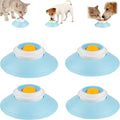 Dog Lick Ball,Licking A Ball Add More Fun Bowl, Dog Lick Ball Bowl,Licking A Ball for Dogs,Slow Down Eating Speed and Add More Fun for Your Dog and Cats. (Y*4PCS)