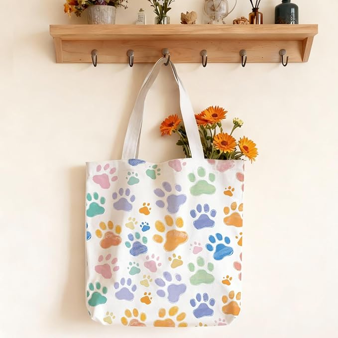 Aesthetic Cute Tote Bag with Handle for Girls Women - BT6