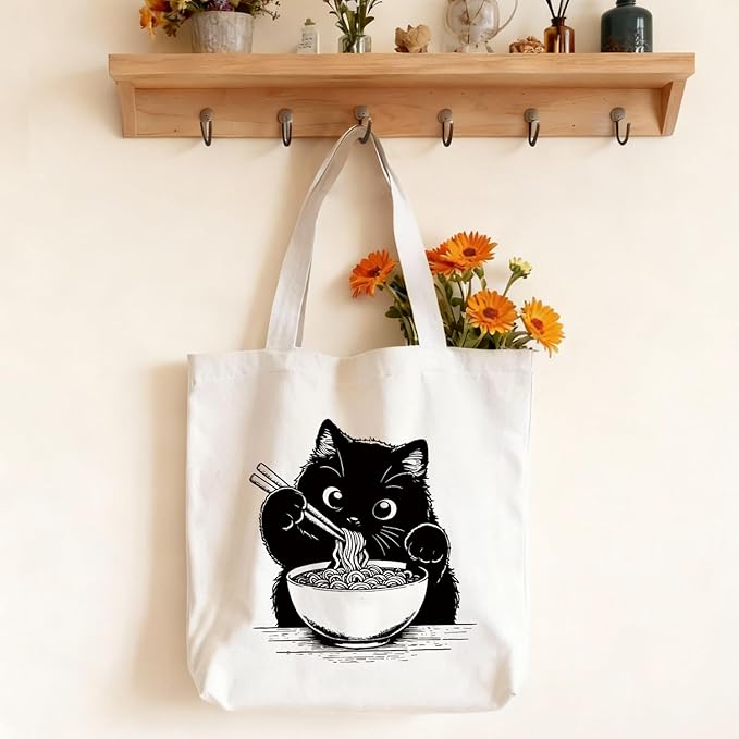 Aesthetic Cute Tote Bag with Handle for Girls Women - BT6