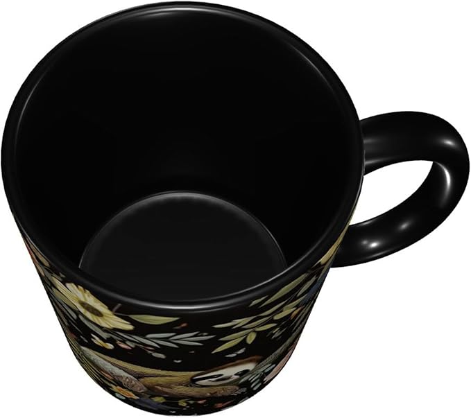 Sloth Coffee Mug 11OZ Funny Ceramic Tea Cup Kitchen Decor Novelty Mugs for Home Office Travel