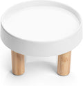 CatGuru Food Table for Cat Bowls, Elevated Feeding Station for Cat Food Bowl, Raised Stand for Food and Water Bowls, Pet Feeder for Indoor Cats, Stress Free Stand for Pet Dishes (Marshmallow, High)