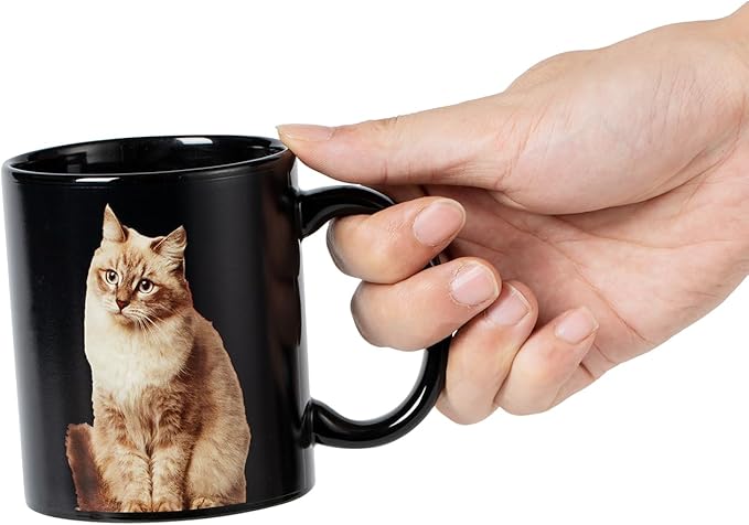 Heat-Change One Cat Leads to Another Coffee Mug 11 oz - Cats Appear with Hot Liquid