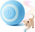 QUELIEN Cat Ball Toy, Interactive Cat Toy Ball with Automatic Moving & Rolling Motion, Electronic Cat Chase Toy for Indoor Cats, Smart Self Rolling Cat Ball