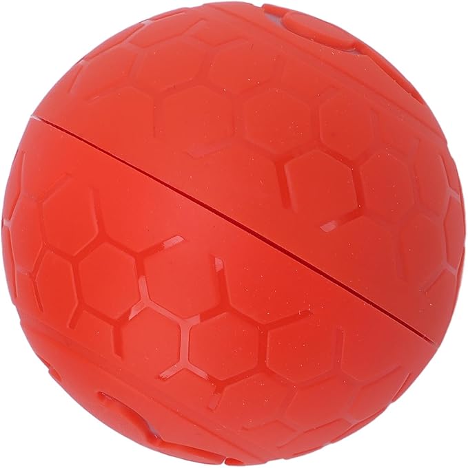 Interactive Dog Ball, Automatic Rolling Ball Toy for Dogs Cats with Intelligent Playtime, Bite, Portable Fun, Health Promotion, Boredom Relief, for Small Medium Large (Orange)