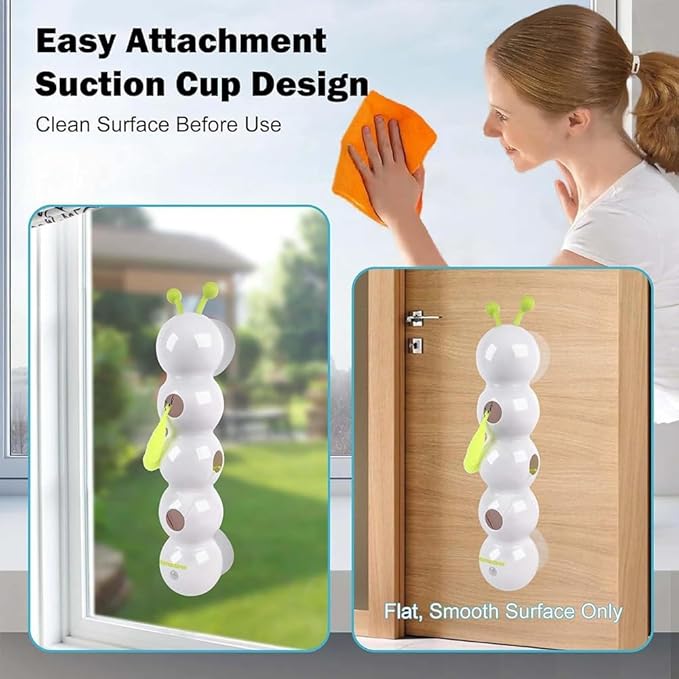 Caterpillar Cat Toy,Interactive Smart Cat toy, Rechargeable Motion Activated Cats Toys, Bite Resistant, Automatic Kitten Toys for Bored Cats for All Ages Indoor Cat (Cat Toy+4 Orange Tail)