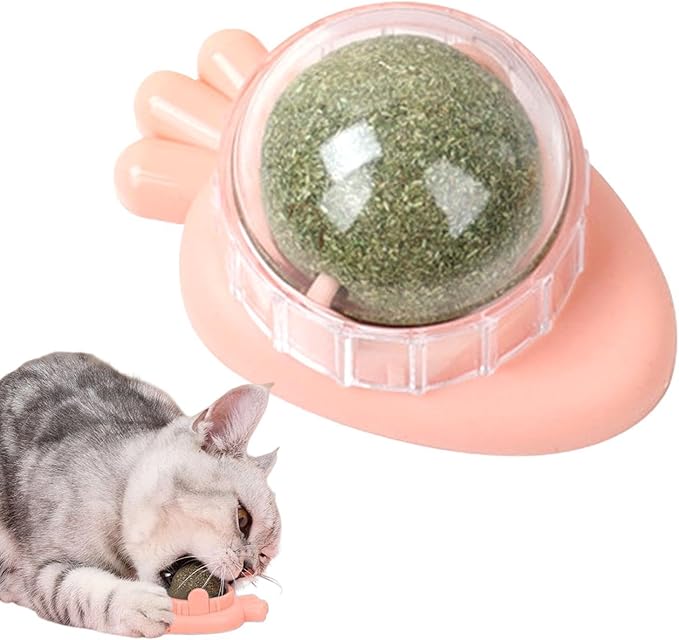 Pet Rolling Toy - Interactive Rotating Cat Dog Toy, Upgraded Automatic Rolling Ball | selff-Moving Pets Smart Toy, 360° Automatic Ball Toy, selff-Playing Cat Toy, Interactive Pet Ball for Cats & Dogs