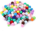 50pcs Cat Toy Ball Fun Colorful Plush Self Play Toys Pom Balls for Launcher Shooting Interactive for Indoor Cats Enrichment Kittens Puff Ball Playing (only 50 Pieces Balls)