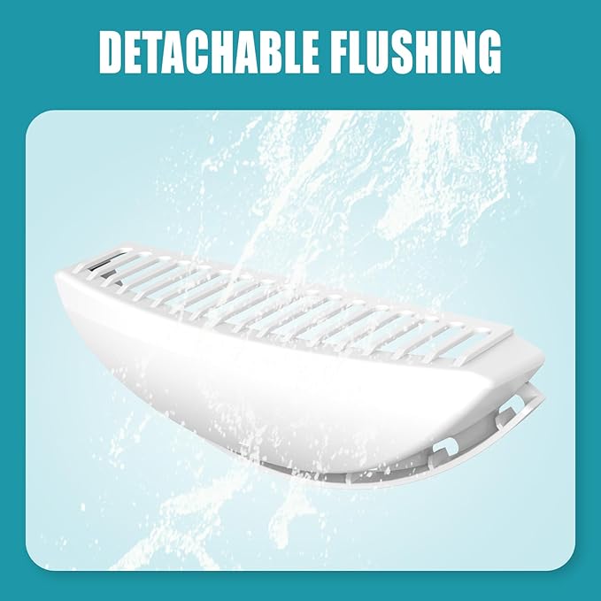 SUW Foot Pad Accessory Parts for Cat Self Cleaning Robot Box, Replacement Part Foot Mat White [Suitable for Automatic Litter Box Numbered B0001-B9999]