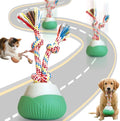 2026 New Interactive Dog Toys, Automatic Moving Interactive Cat Toy with 3 Speed Modes, USB Rechargeable Smart Motion Rolling Ball with Tail Rope, Indoor for Small Medium Large Dogs (Green)
