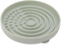Slow Feeder Dog Bowls, Slowdown Bowl - Puzzle Silicone Dog Feeding Bowls with Suction Cups, Innovative Lick Mat, Healthy Eating, Dishwasher Microwave Safe, Mealtime Challenge, 7.5" x 1.3" Green