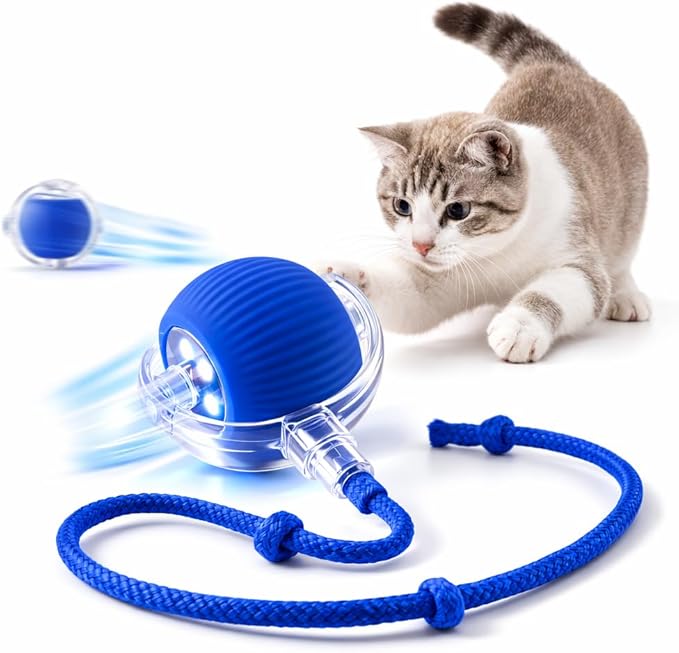 OAOAPLOS® Smart Interactive Dog Ball – Automatic Rolling Pet Toy, Quiet Self-Moving Ball with 3 Modes, Waterproof Design for Indoor & Outdoor Play