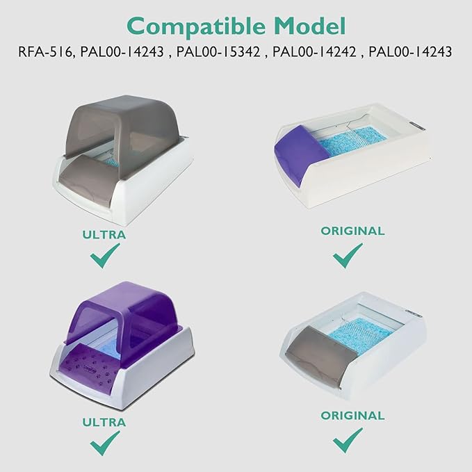 Lnauy Charger Compatible with Petsafe ScoopFree Litter Boxes, Power Cord for ScoopFree RFA-516 / PAL00-14243 / PAL00-15342 / PAL00-14242 / PAL00-14243 Self-Cleaning Litter Boxes Supply Adapter