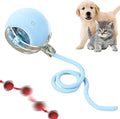 Interactive Cat Toys for Indoor Cats, Smart Automatic Cat Ball Toy for Bored Indoor Adult Cats, Rechargeable Cat Toys Interactive with Motion Sensor (Blue)