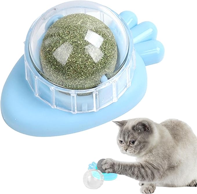 Pet Rolling Toy - Interactive Rotating Cat Dog Toy, Upgraded Automatic Rolling Ball | selff-Moving Pets Smart Toy, 360° Automatic Ball Toy, selff-Playing Cat Toy, Interactive Pet Ball for Cats & Dogs