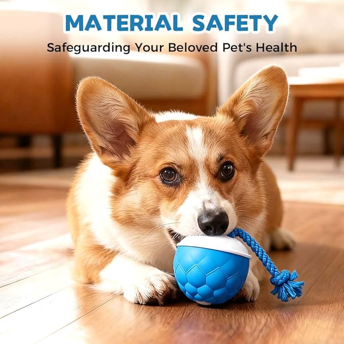 Interactive Dog Toys - 2026 Upgraded Motion Activated Automatic Rolling Ball Toys for Small/Medium/Large Dogs Balls for Boredom to Keep Them Busy with USB Rechargeable (Orange 2Pc)