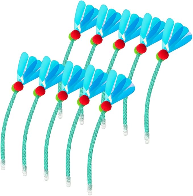 10x Tails – 10 Pieces of Extra Tail for Automatic and Interactive Cat Toy - (Ball Not Included)