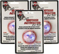 Ethical Pet 3 Pack of Motion Activated Cat Ball Cat Toys