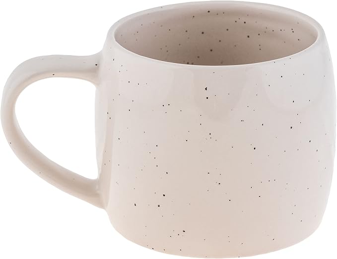 Karma Gifts Reese Ceramic Mug - 16-Ounce Coffee Cup - Cute Mugs for Women and Men - Daisy (Pack of 2)