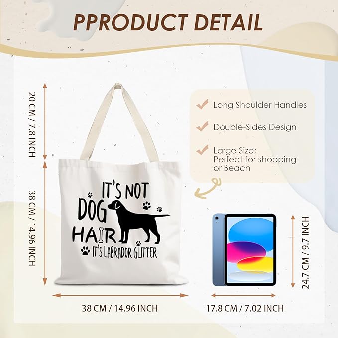 Canvas Tote Bag Aesthetic,Zoon Cow Dog Cat Tote Bag,Gifts for Women Canvas Tote Bags