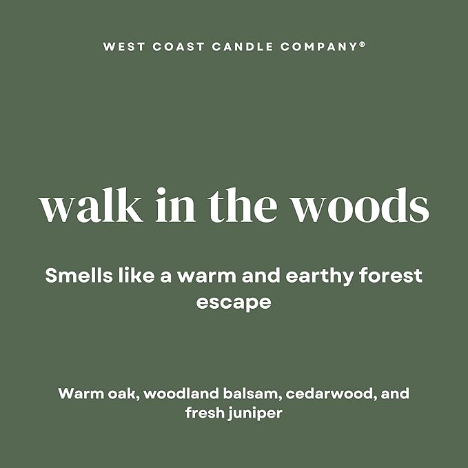 Walk in The Woods | Pet Safe Wax Melts | All Natural Soy | Non-Toxic | Dog Friendly | Vet Approved | Long Lasting Home Fragrance | Pet Odor Eliminator | Clean Burning Wax Cubes | Safe Air Freshener