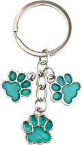 Aesthetic Metal Claw Keychain Cute Key Rings Charms for Women Kawaii Dog Cat Pet Gifts for Bag Backpack Car Keys