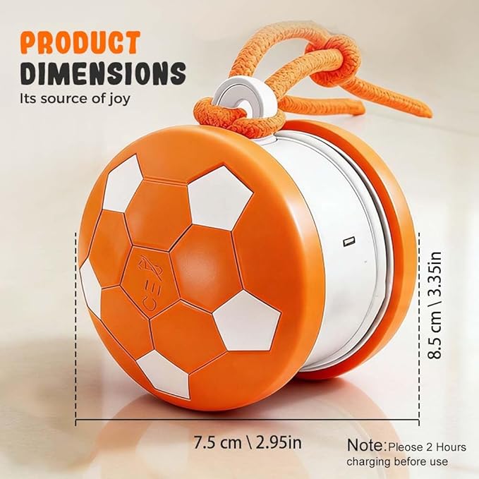 Interactive Dog Toys, Moving Interactive Dog Ball with Touch Activated, Automatic Rolling Ball Toys for Puppy/Medium Dogs, Squeaky Dogs Toy Active Rolling Wicked Balls for Daily Training (BLUE-3)