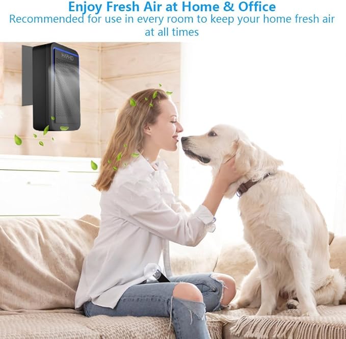 Cat Litter Deodorizer 99%, Pet Odor Eliminator for Strong Odor with Catalyst Filter, Air Purifier Plug In Air Freshener for Home & Pets Litter Box Room Wardrobe Toilet Shoe Cabinet (1-Pack）