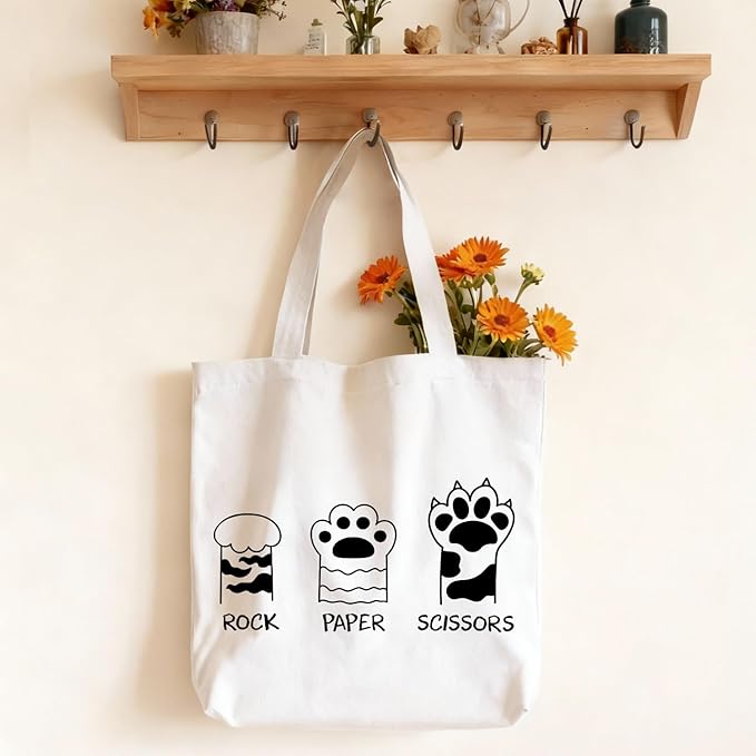 Aesthetic Cute Tote Bag with Handle for Girls Women - BT6