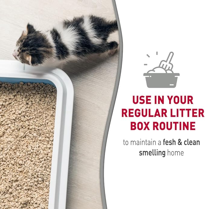 Nature’s Miracle Foam Litter Box Cleaner, Tough on Cat Urine Odors, Enzymatic Formula, 17.5 oz