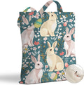 Hanamiya Na Tote Bag with Zipper Pockets, Tote Bag Reusable Shopping Grocery Bags Birthday Gifts for Women, Weekender Bags
