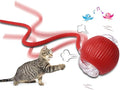 AICase Cat Toys for Indoor Cats,Interactive Automatic with Cord Imitation Mouse, Indoor Smart Rolling Interactive Balls