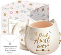 Best Aunt Christmas Gifts, Auntie Appreciation Gift Ideas with Coffee Mug Necklace, Aunt Mothers Day and Birthday Presents from Niece Nephew